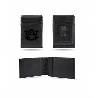 AU Black Front Pocket Wallet