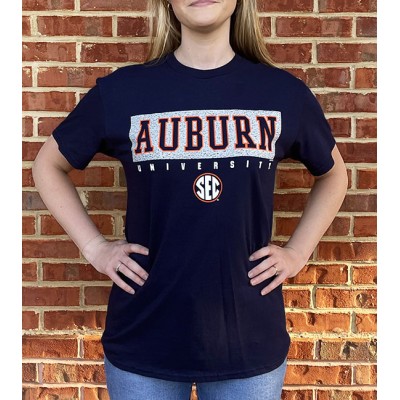 SEC Auburn Block Shirt