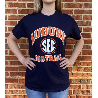 SEC Auburn Navy Shirt