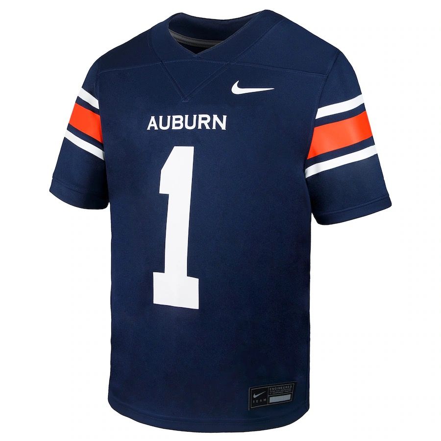AU NIKE #1 WAR EAGLE NAVY PRESCHOOL JERSEY