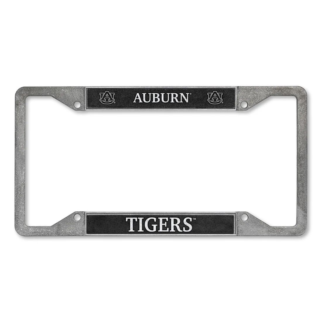 AU RICO PEWTER LICENSE PLATE FRAME