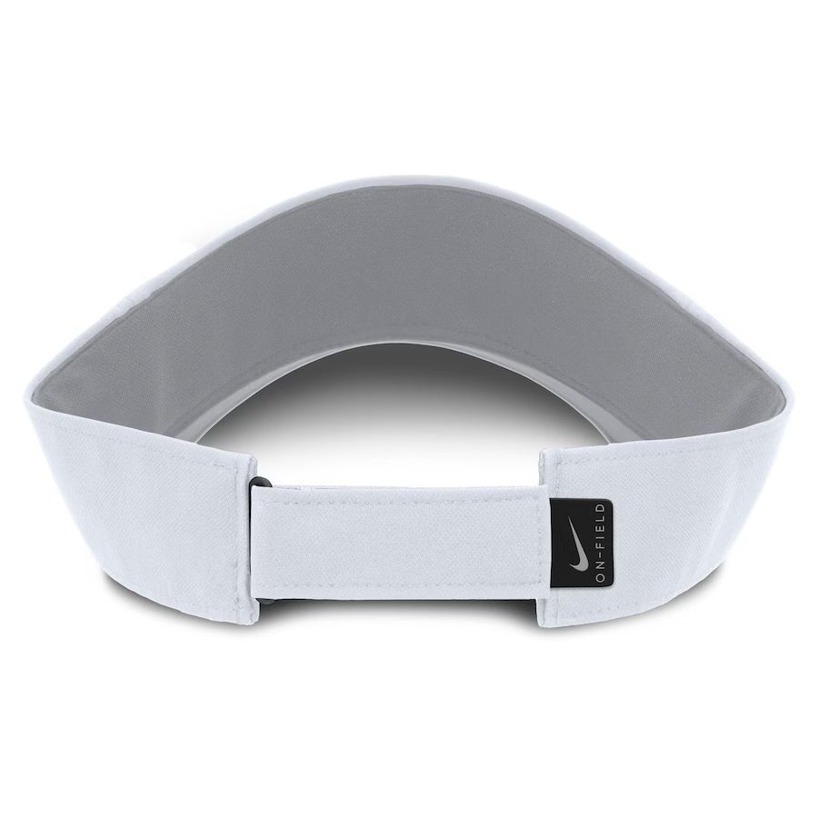 AU NIKE GAMEDAY WHITE ACE VISOR