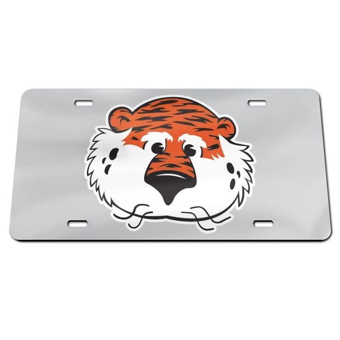 AU WINCRAFT SILVER AUBIE LICENSE PLATE
