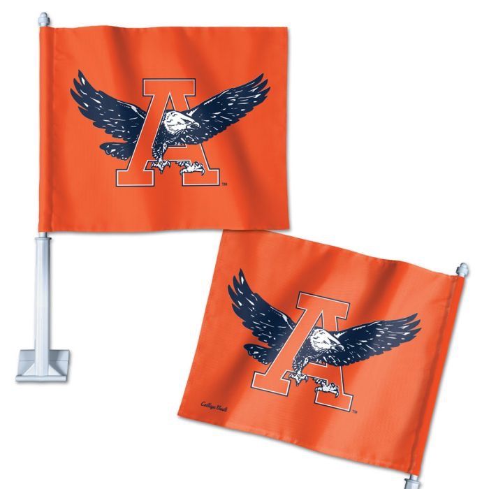 AU WINCRAFT ORANGE VAULT EAGLE CAR FLAG