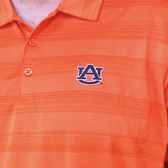 AU ANTIGUA ORANGE COMPASS POLO