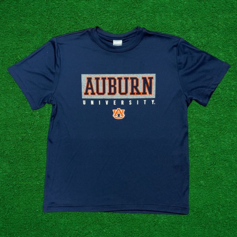 BLOCK AUBURN NAVY YOUTH TEE