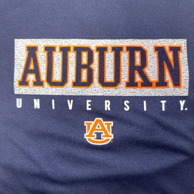BLOCK AUBURN NAVY YOUTH TEE