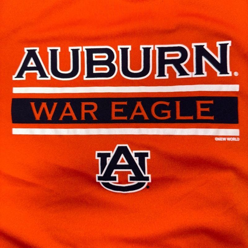 WAR EAGLE STRIPE ORANGE YOUTH TEE