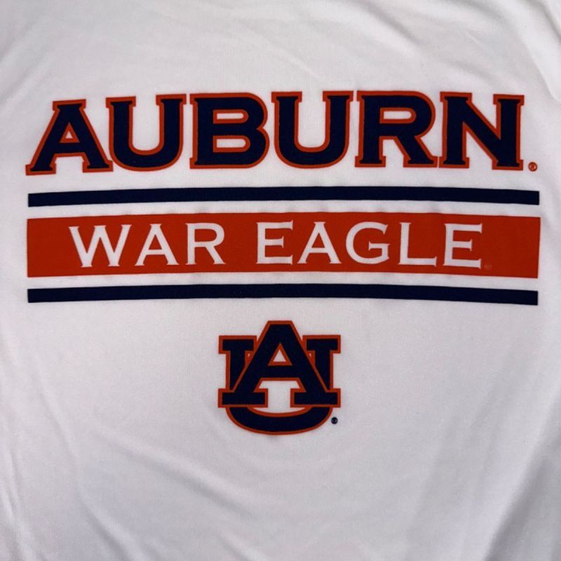 WAR EAGLE BAR WHITE YOUTH TEE