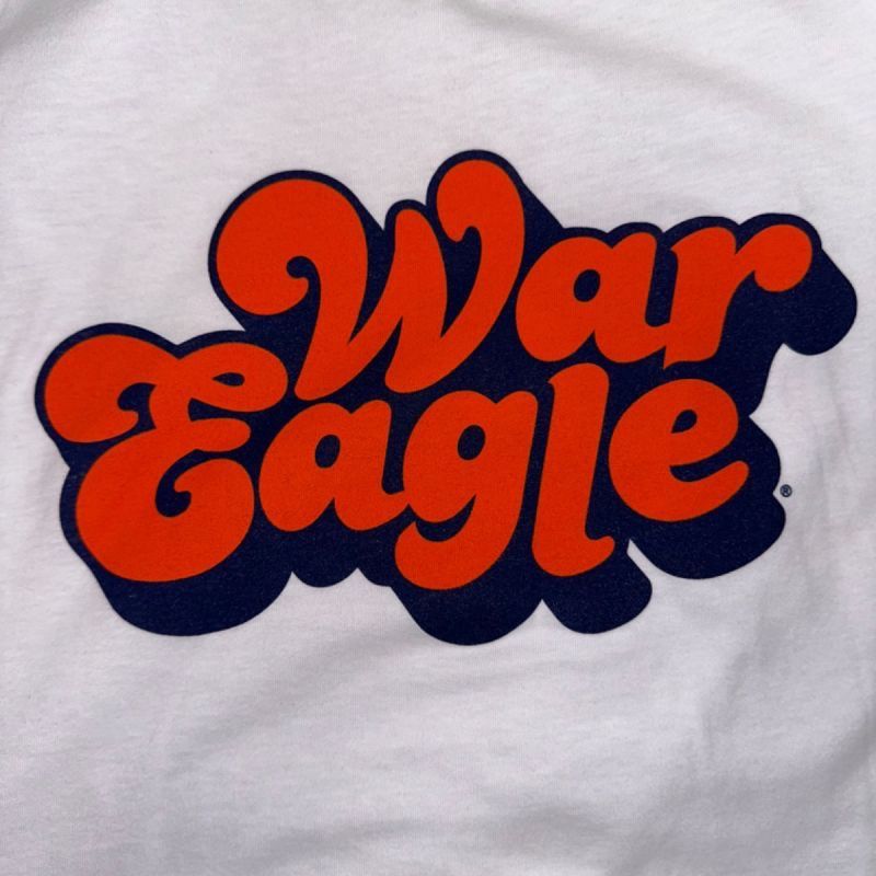 GROOVY WAR EAGLE WHITE YOUTH TEE