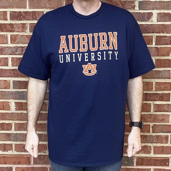 AU VARSITY NAVY TEE