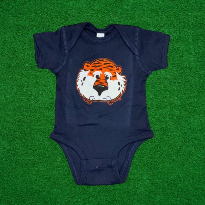 AUBIE NAVY ONESIE