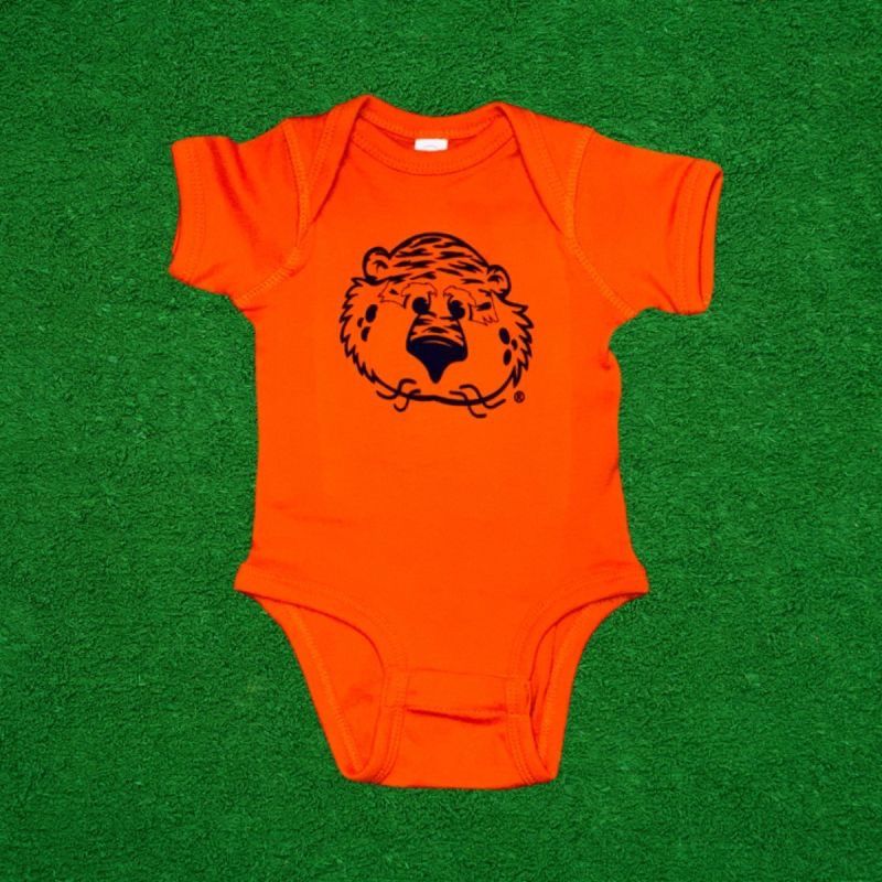 AUBIE ORANGE ONESIE