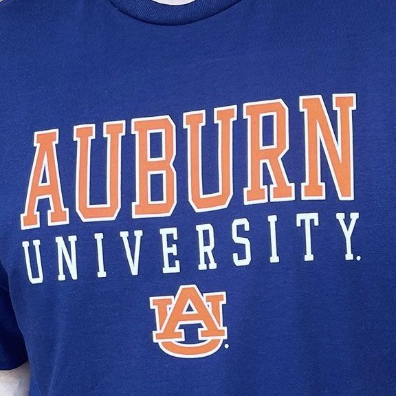 AU VARSITY NAVY TEE