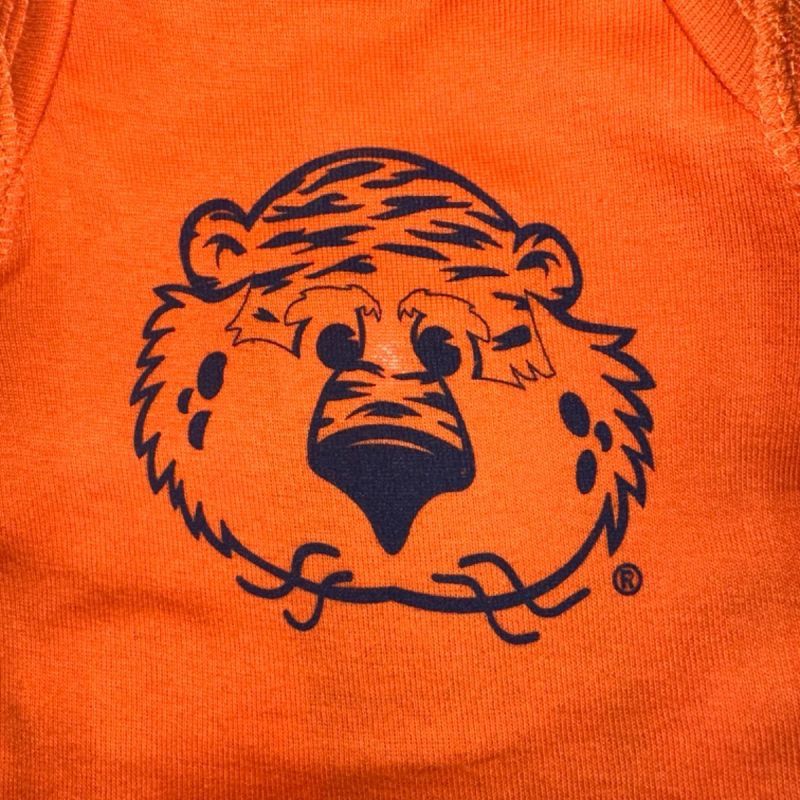 AUBIE ORANGE ONESIE