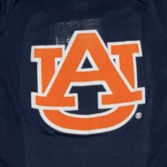 AU LOGO NAVY ONESIE
