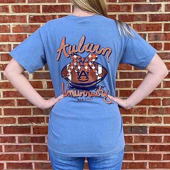 AU BOW DENIM COMFORT COLORS