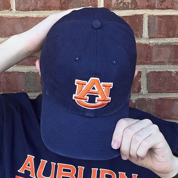 AU 47 BRAND AU NAVY CLEAN UP CAP