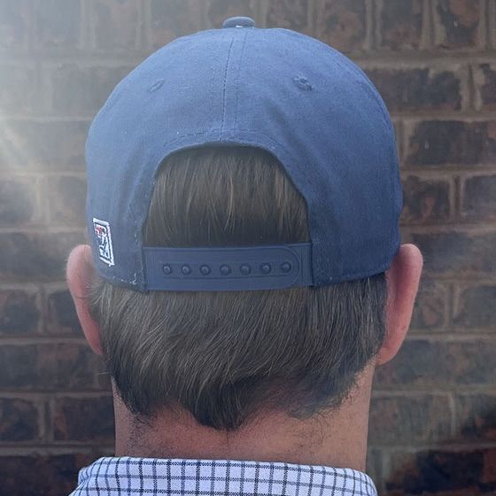 AU THE GAME CIRCLE NAVY CAP