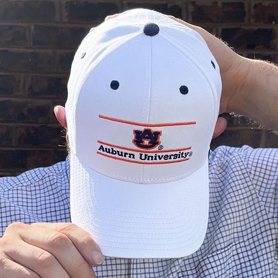 AU THE GAME BAR WHITE CAP