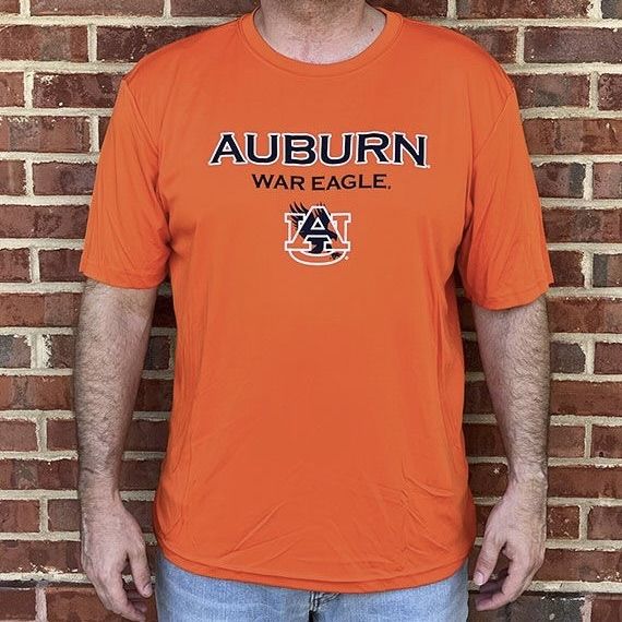 AU EAGLE ORANGE DRY FIT TEE