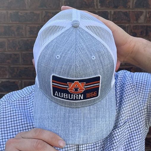 AU LEGACY BLUE MID-PRO SNAPBACK TRUCKER CAP