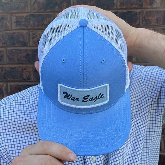 AU LEGACY BLUE MID-PRO SNAPBACK TRUCKER CAP