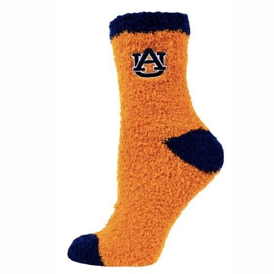 AU DONEGAL BAY ORANGE FUZZY SOCKS