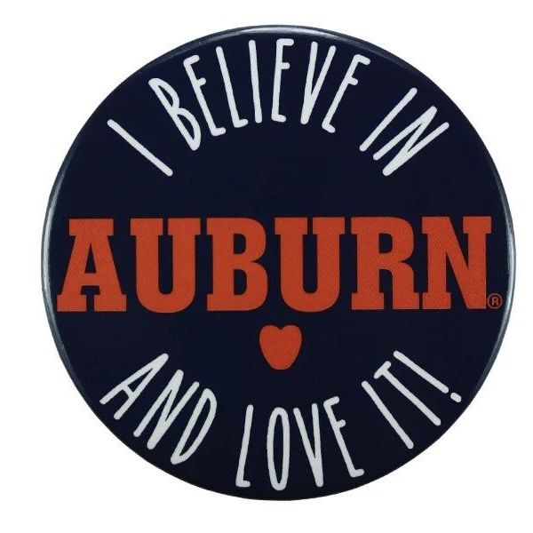 AU PINU CREED BLUE BUTTON