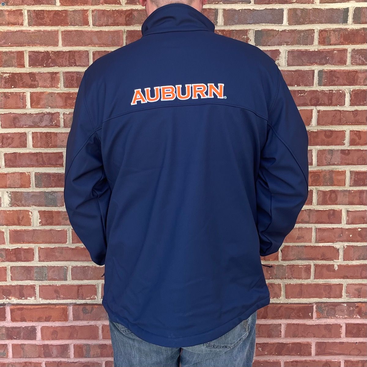 AU COLUMBIA ASCENDER III SOFTSHELL NAVY JACKET