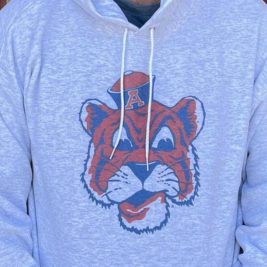 AU S&G BEANIE TIGER GREY HOODIE