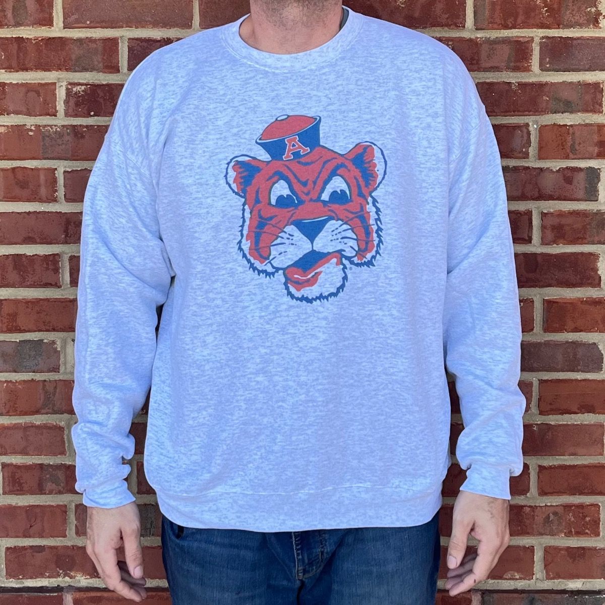 AU S&G BEANIE TIGER GREY SWEATSHIRT