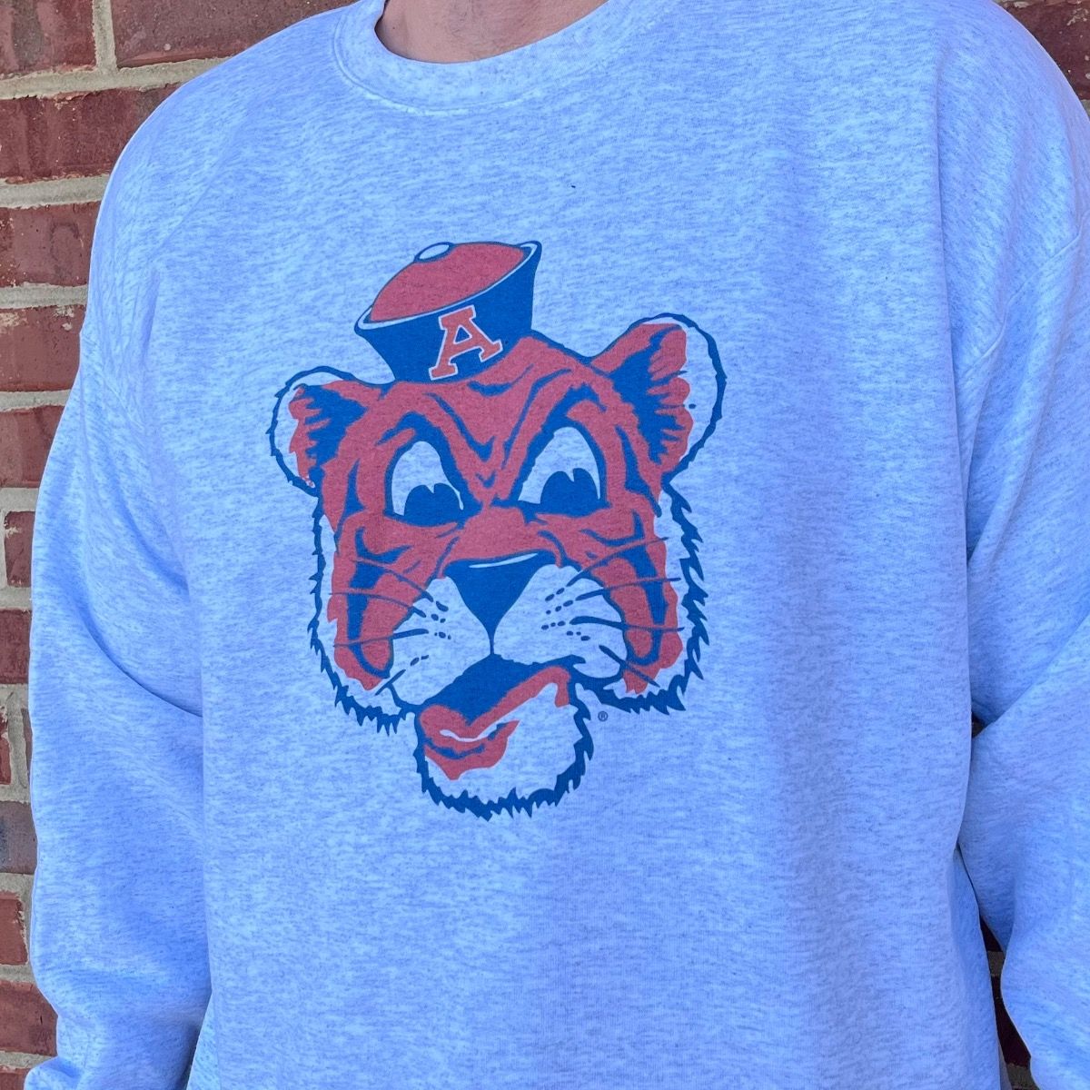 AU S&G BEANIE TIGER GREY SWEATSHIRT
