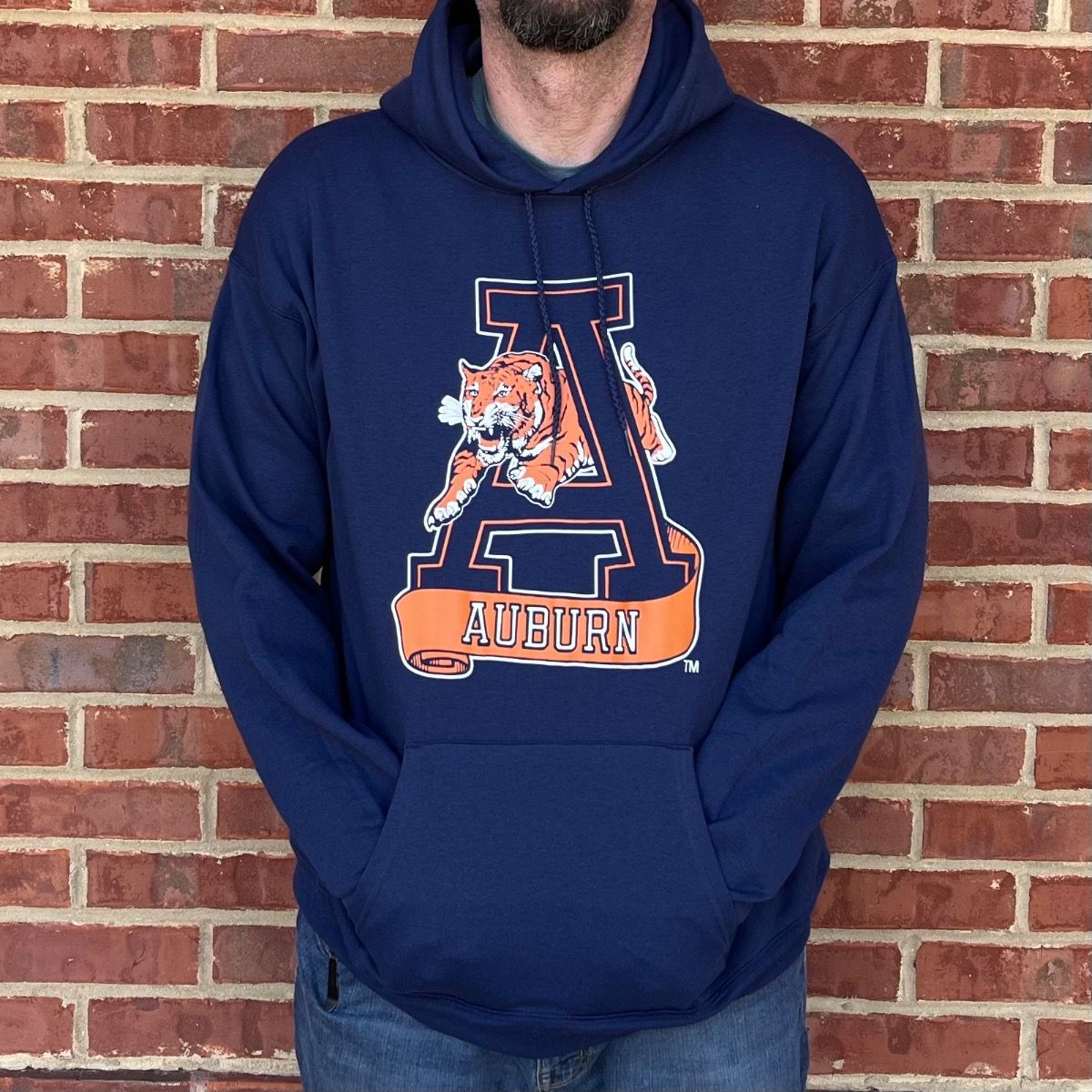 AU S&G VINTAGE NAVY HOODIE