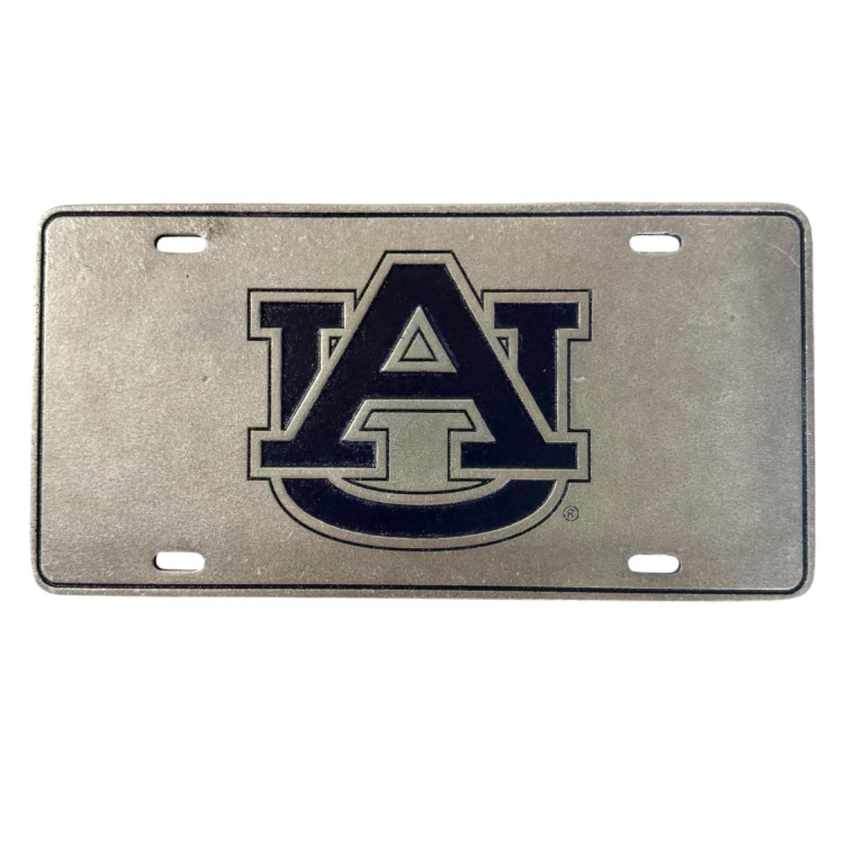 AU JARDINE PEWTER/NAVY AU LICENSE PLATE