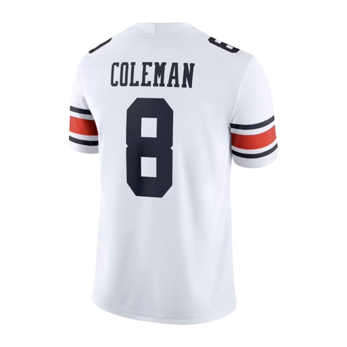 AU NIKE #8 COLEMAN WHITE JERSEY