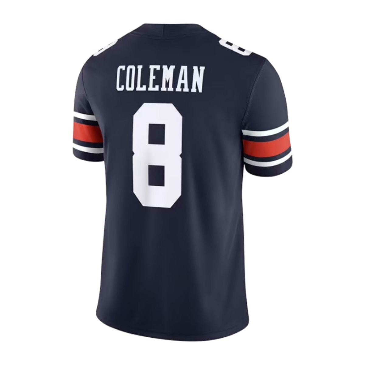 AU NIKE #8 COLEMAN NAVY JERSEY