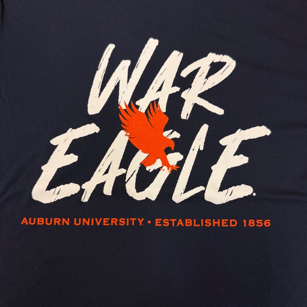 WAR EAGLE BRUSH NAVY YOUTH TEE