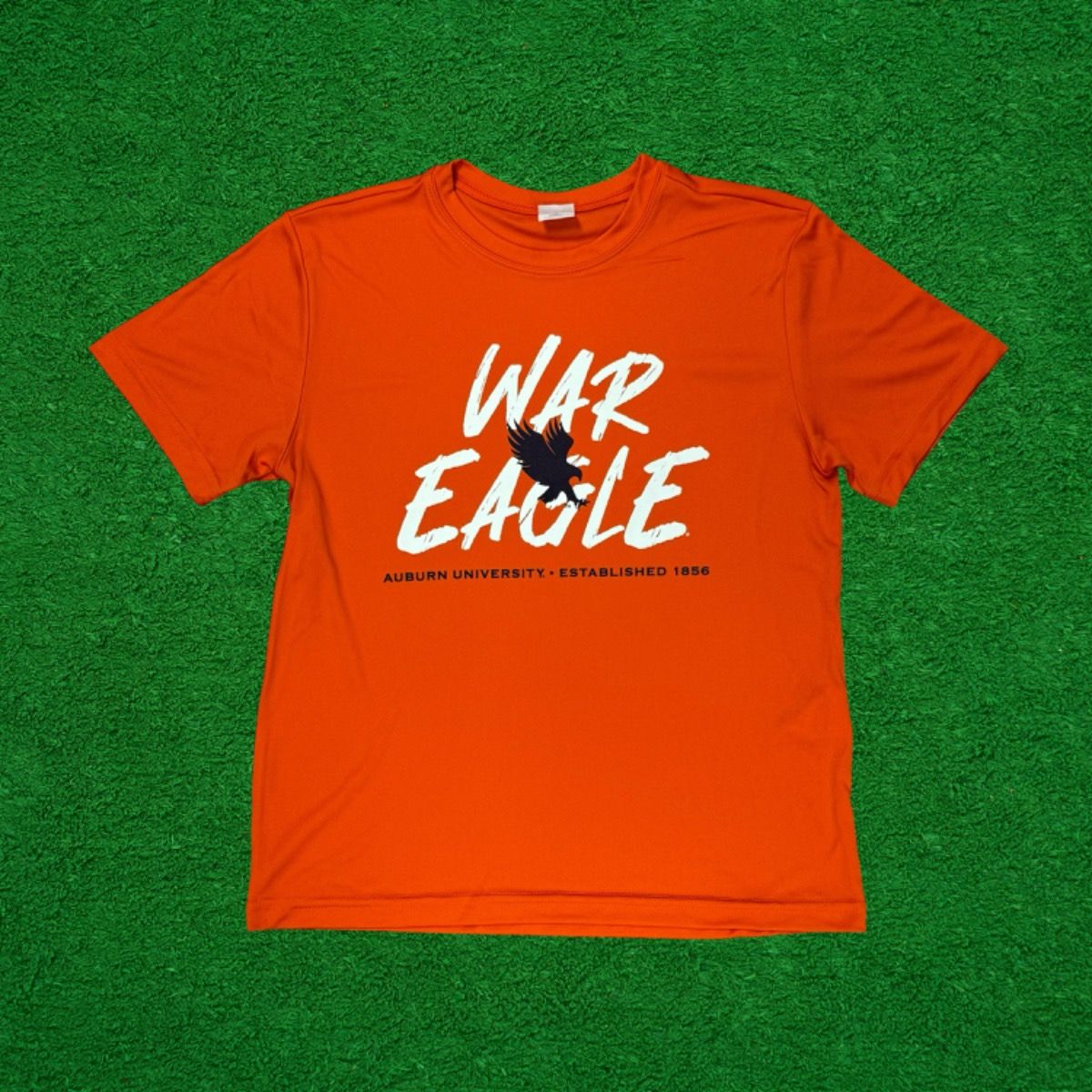 WAR EAGLE BRUSH ORANGE YOUTH TEE