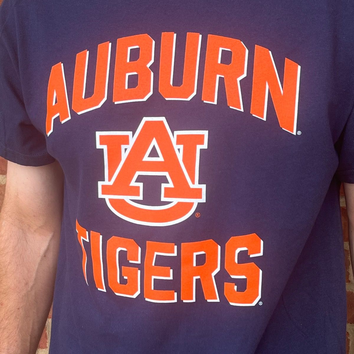 AU TIGERS NAVY TEE