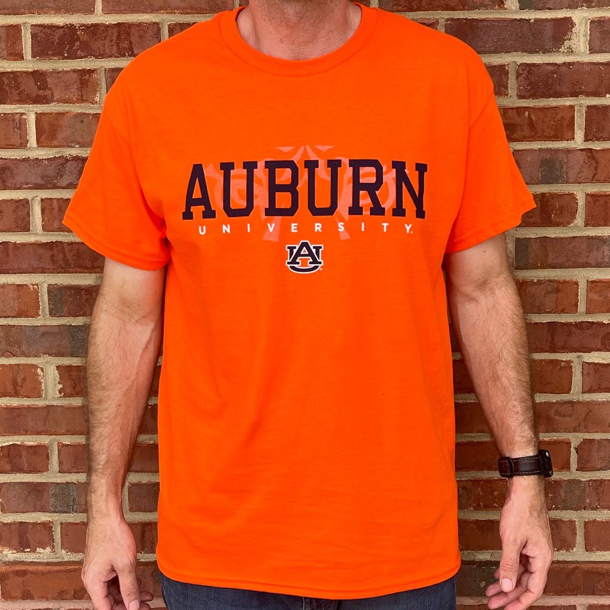 AU SHADOW ORANGE TEE