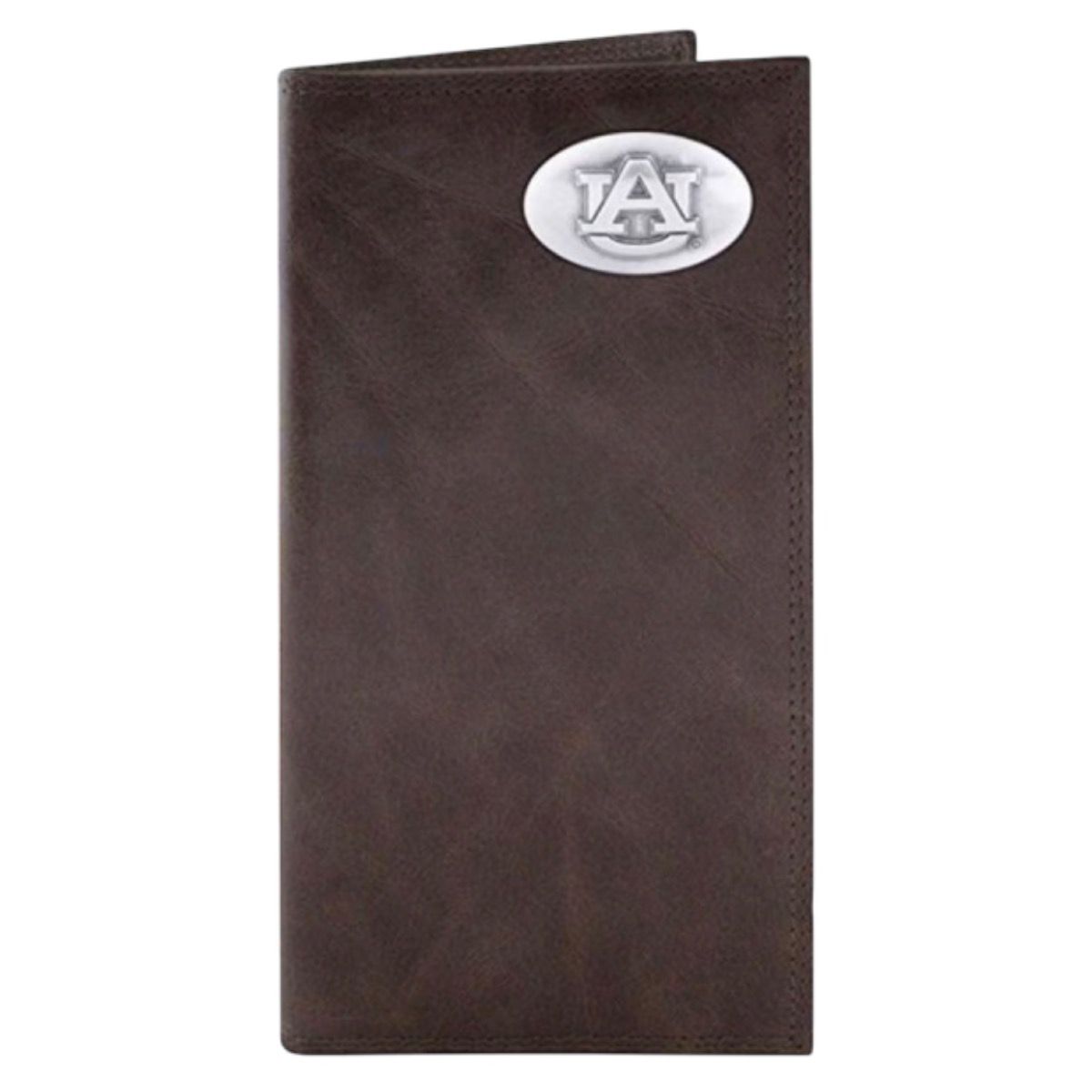 AU ZEP-PRO BROWN WRINKLE LONG WALLET