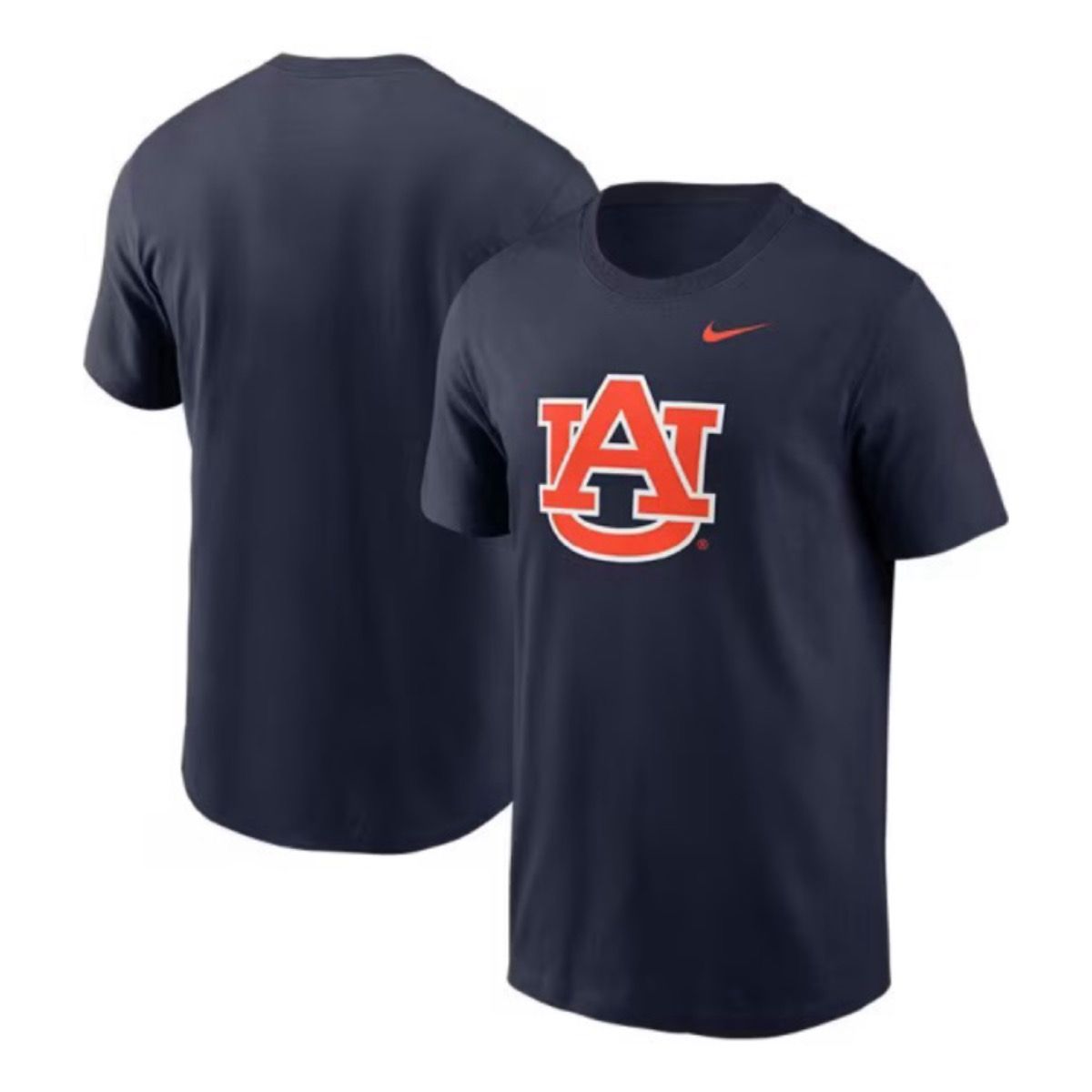 AU NIKE PRIMETIME LOGO NAVY TEE