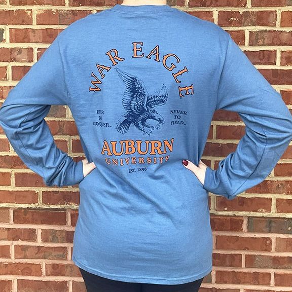 AU TALON NAVY LONG SLEEVE TEE