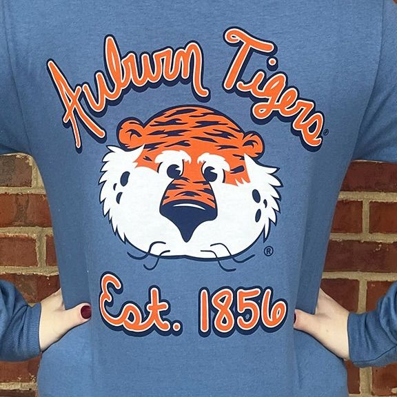 AU AUBIE NAVY LONG SLEEVE TEE