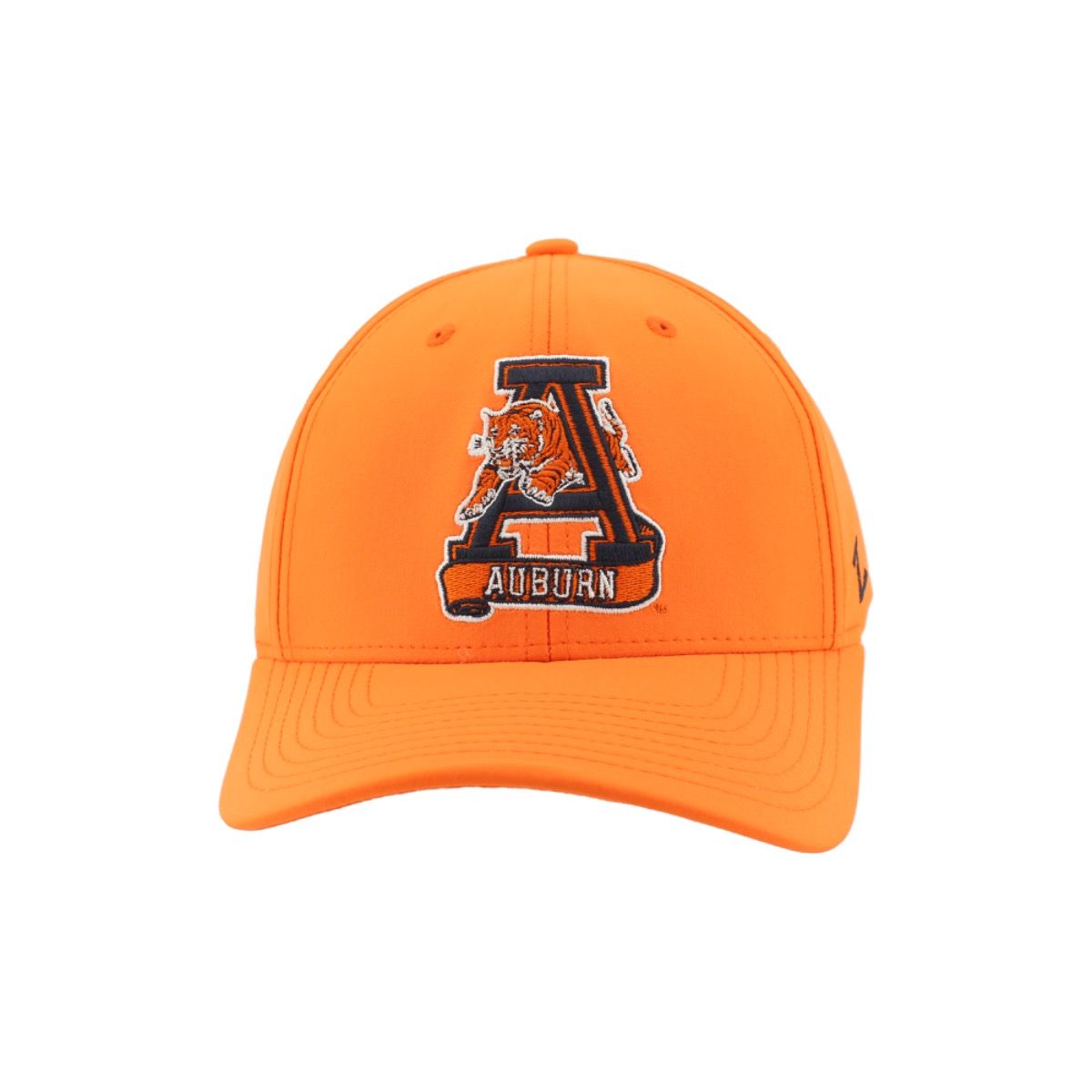 AU ZEPHYR VAULT TIGER ORANGE STRETCH FITTED CAP
