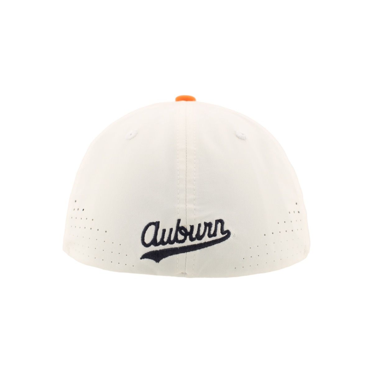 AU ZEPHYR VAULT TIGER ORANGE/WHITE STRETCH FITTED CAP