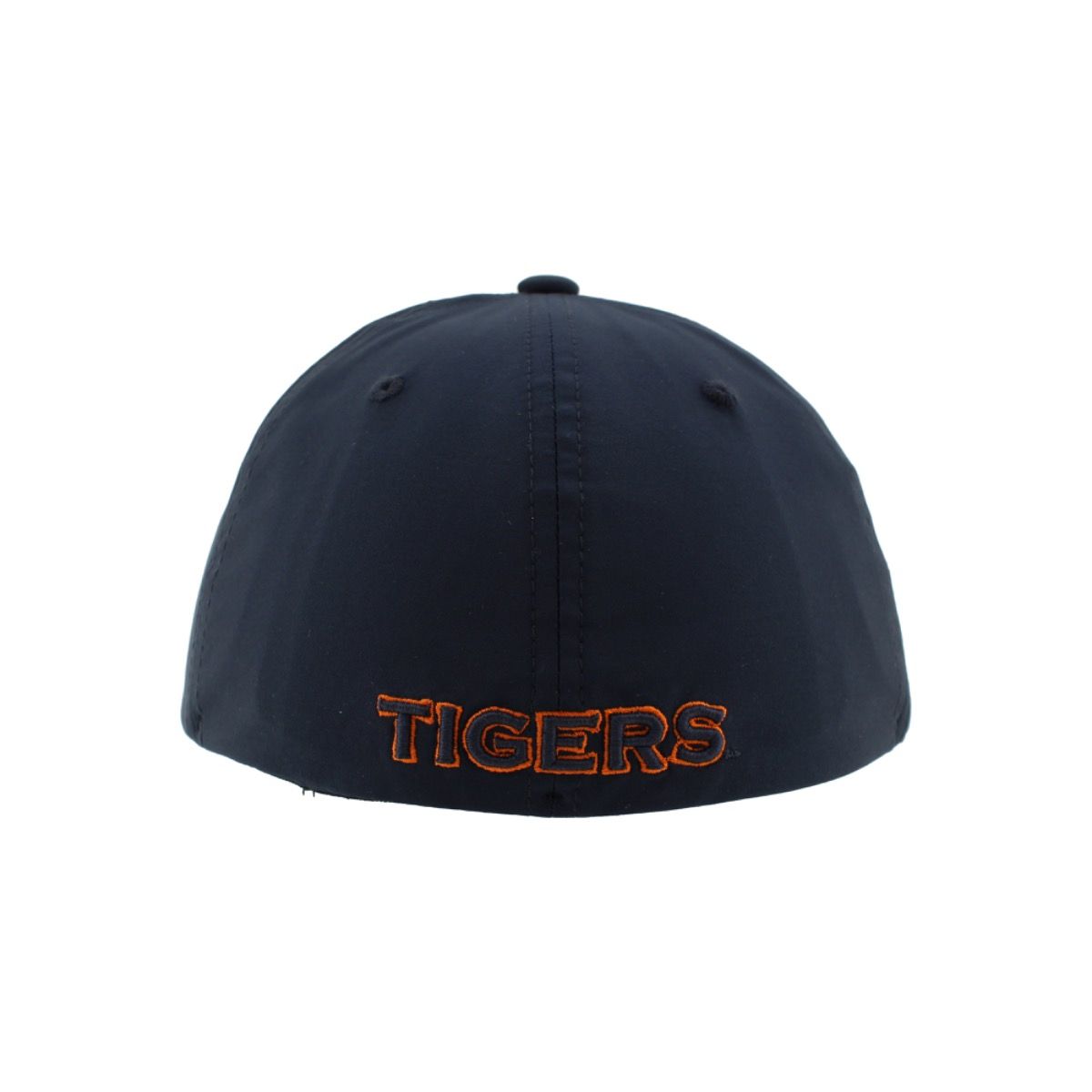 AU ZEPHYR BLOCK A NAVY STRETCH FITTED CAP