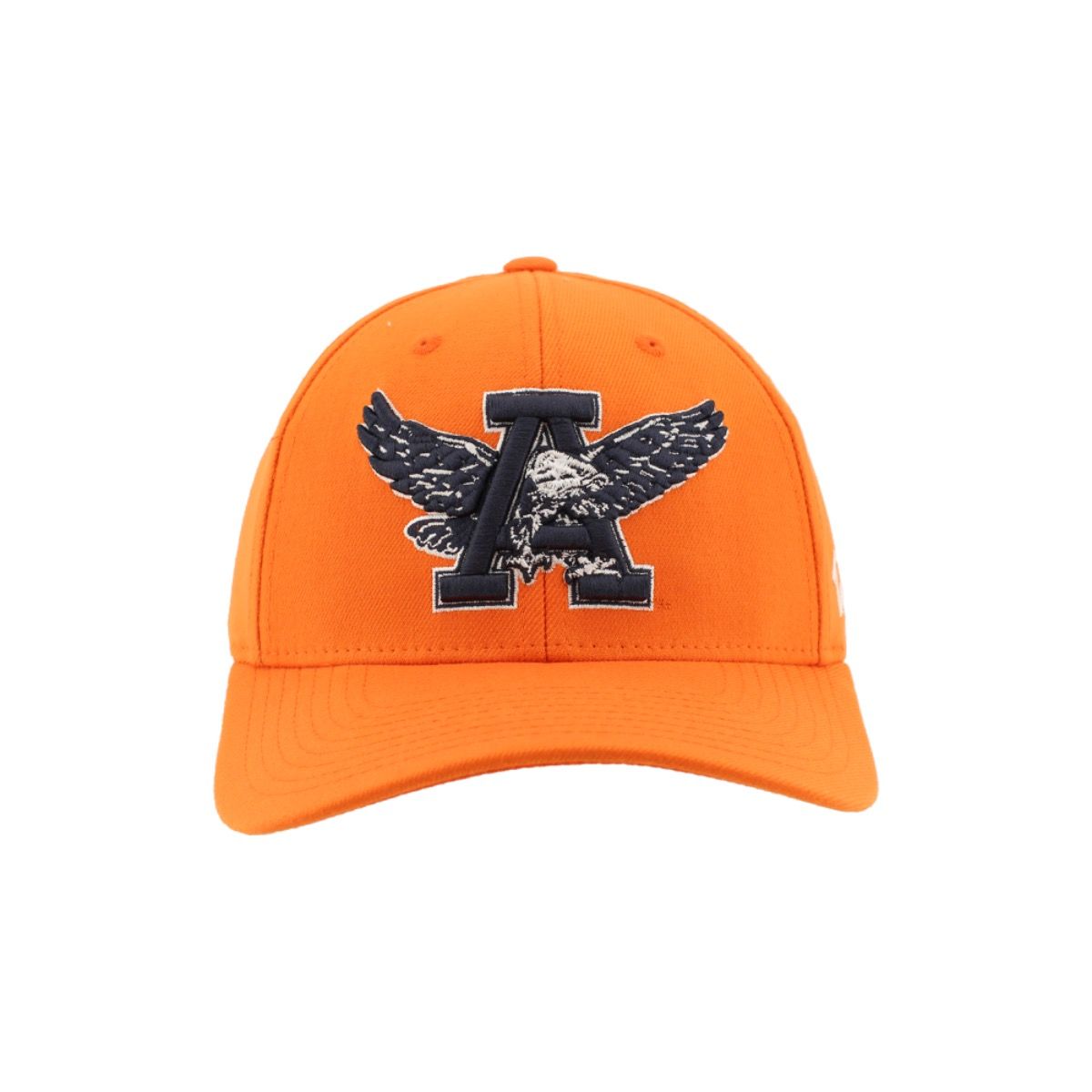 AU ZEPHYR VAULT EAGLE ORANGE STRETCH FITTED CAP
